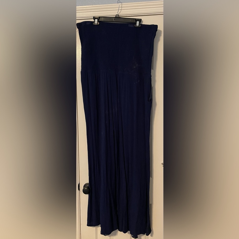 Women’s Plus Size Strapless Jumpsuit - image 3